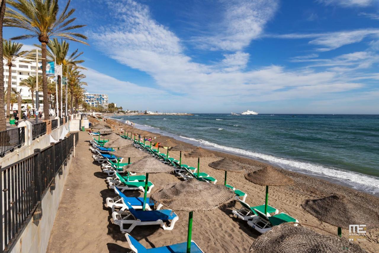 Nuevo Y Lujoso Apartamento En Marbella Centro A Pie De Playa 625 Exterior foto